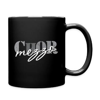 Choir mezzo-soprano - Full Colour Mug - black - Right
