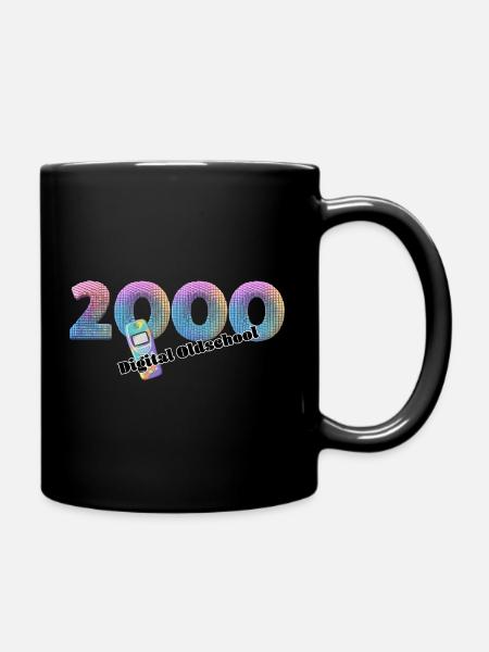 2000 – Mode de vie plus branché et mobile - Mug uni - noir