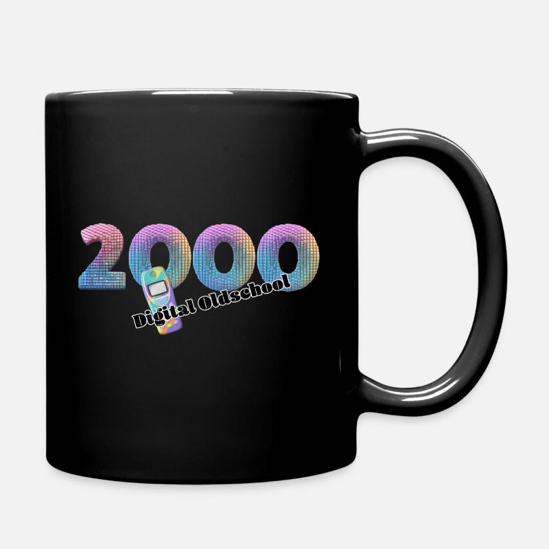 2000 – Mode de vie plus branché et mobile - Mug uni - noir