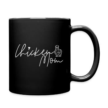 Silk Chicken Owner - Full Colour Mug - black - Right