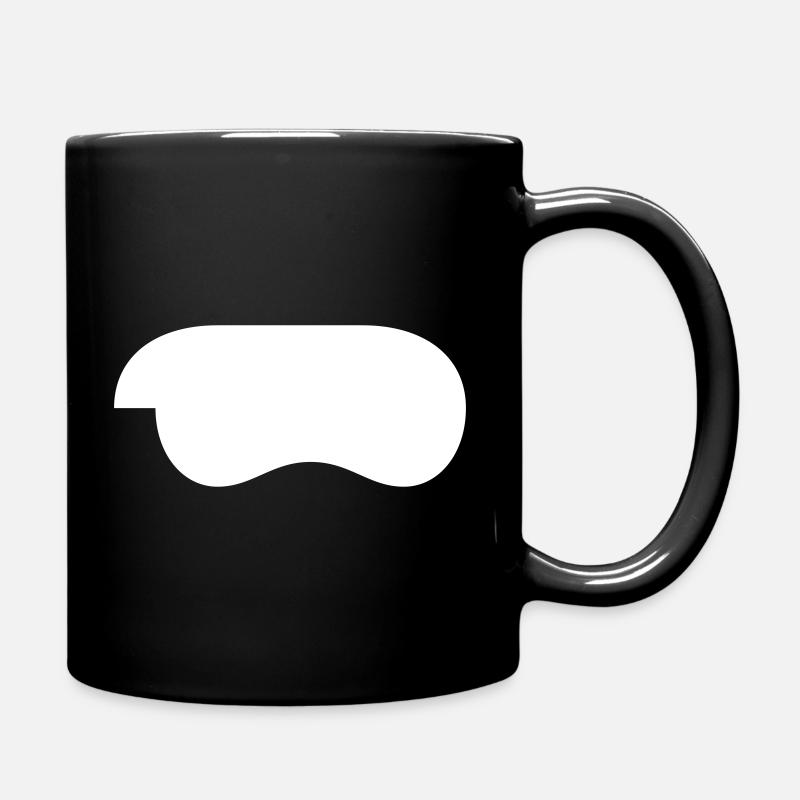 controller-weiss - Tasse einfarbig - Schwarz