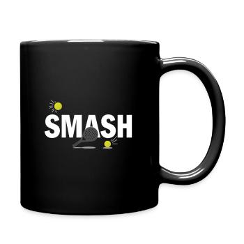 Look de terrain de sport de puissance Padel Smash - Mug uni - noir - Droite