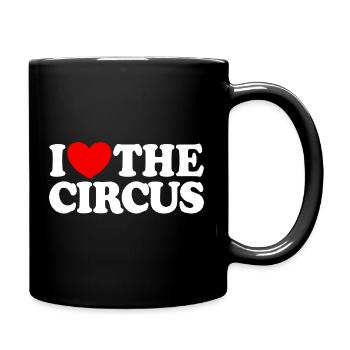 J’adore le cirque - Mug uni - noir - Droite