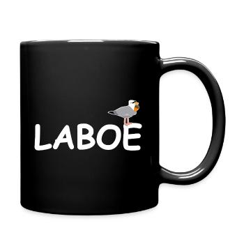 Laboe Baltic Sea - Full Colour Mug - black - Right