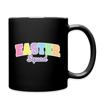 Easter Squad Egg Hunt - Full Colour Mug - black - Right