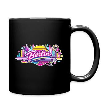 Berlin - Tasse einfarbig - Schwarz - Rechts