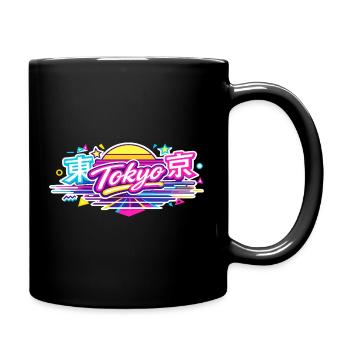Tokyo Neon - Full Colour Mug - black - Right