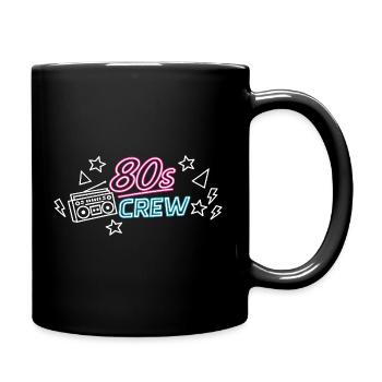 Crew Néon Rétro des années 80 - Mug uni - noir - Droite
