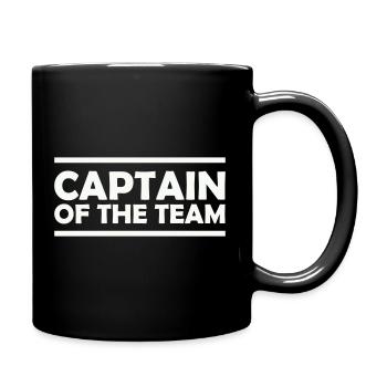 Capitaine de l’équipe - Mug uni - noir - Droite