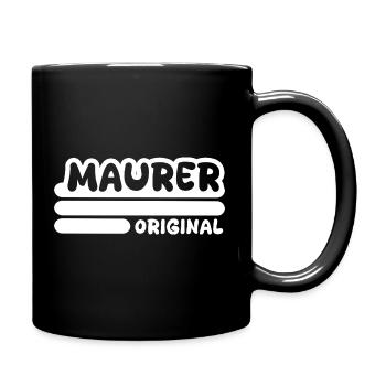 Bricklayer - Full Colour Mug - black - Right