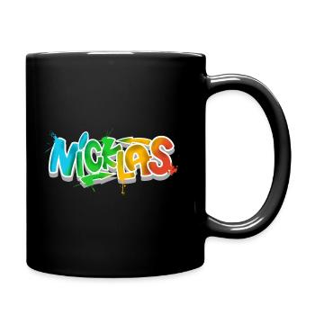 Nicklas - Mug uni - noir - Droite