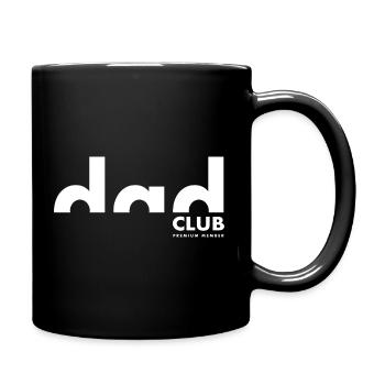 Dad Club Premium Member | Vater | Vatertag - Tasse einfarbig - Schwarz - Rechts