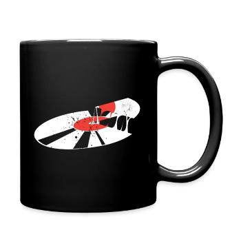 Vinyl - Full Colour Mug - black - Right