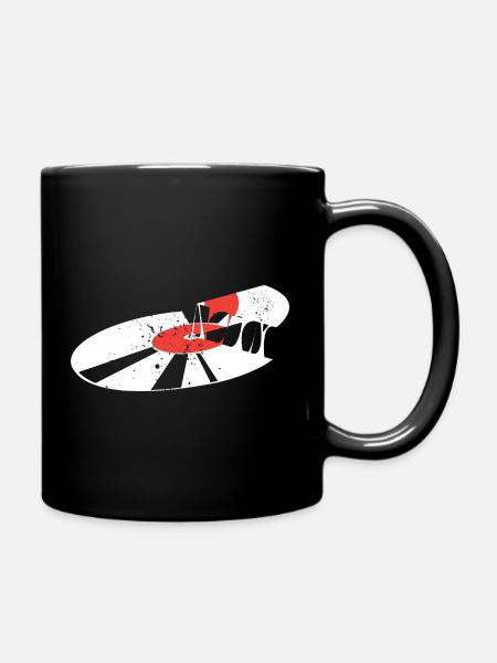 Vinyl - Tasse einfarbig - Schwarz