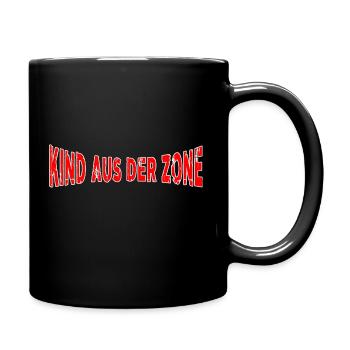 Kind aus der Zone - DDR - Tasse einfarbig - Schwarz - Rechts