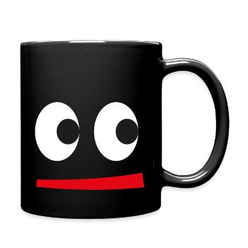 drôle - Mug uni - noir - Droite