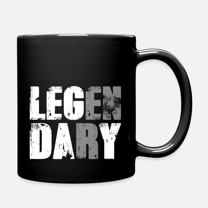 Legendary - Full Colour Mug - black