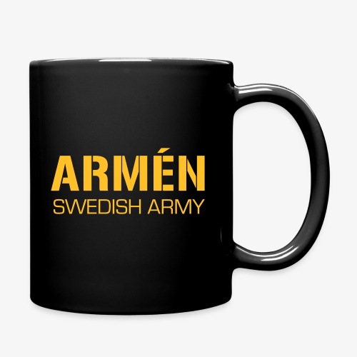 ARMÉN -Swedish Army - Enfärgad mugg