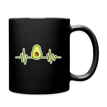avocado - Full Colour Mug - black - Right