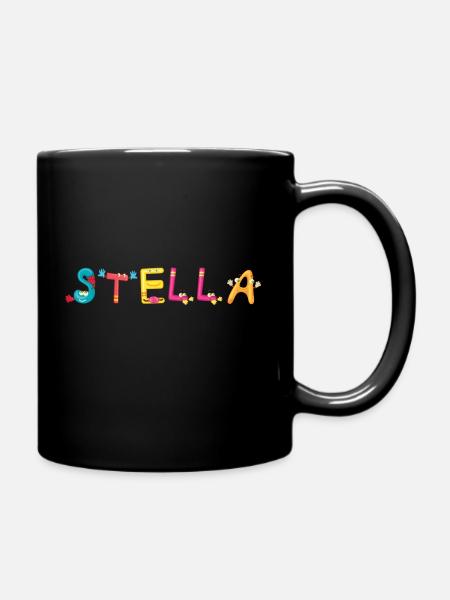 Stella - Tasse einfarbig - Schwarz