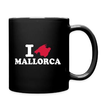 Mallorca - Full Colour Mug - black - Right