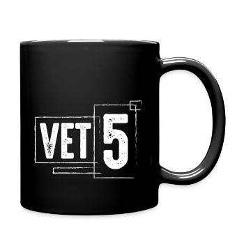 VET 5 - fan shirt - Full Colour Mug - black - Right