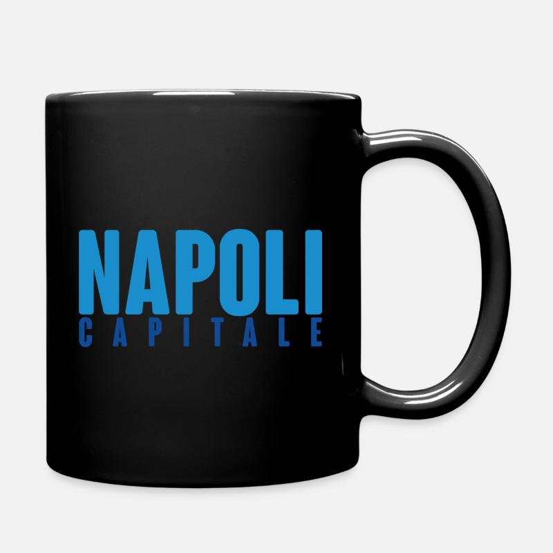 Napoli Capital - Tasse einfarbig - Schwarz