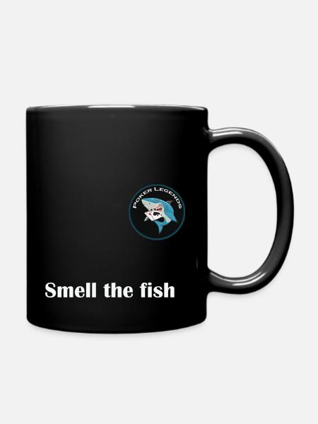 smell the fish - Mug uni - noir