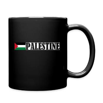 Free Palestine - Full Colour Mug - black - Right