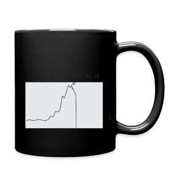 Aktien meme - Tasse einfarbig - Schwarz - Rechts
