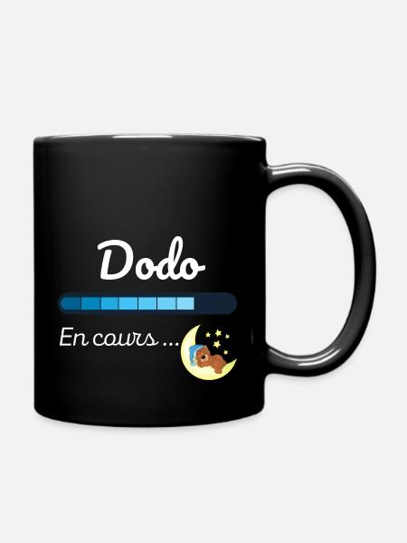 Dodo en cours - Mug uni - noir