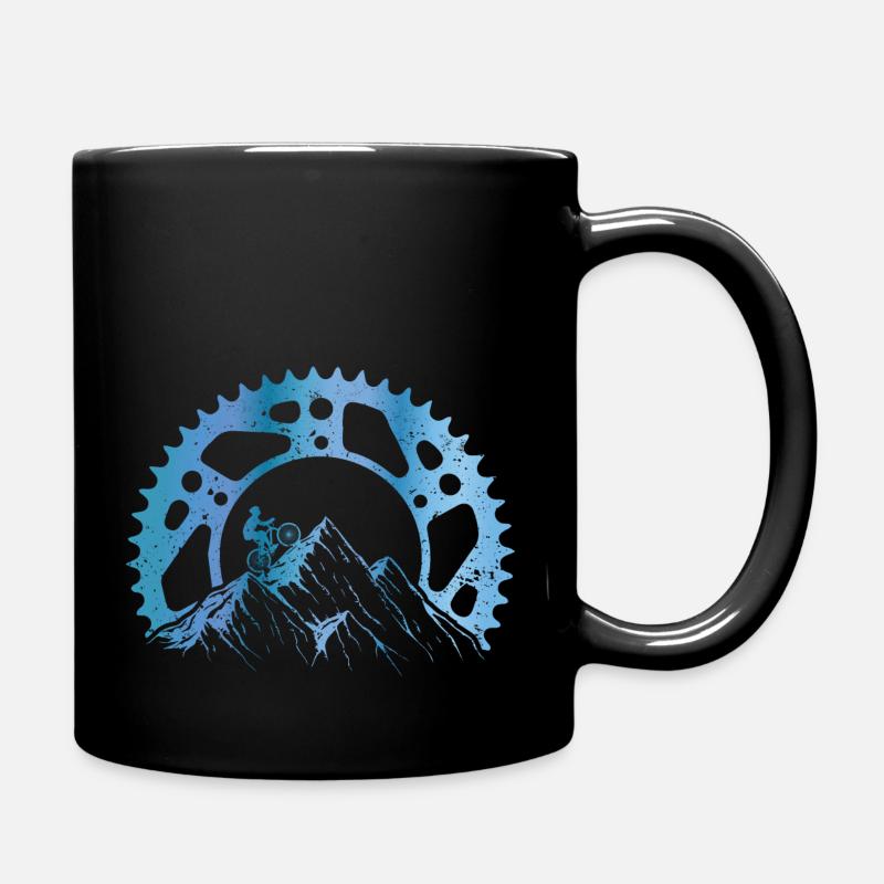 Mountain Biking - Mug uni - noir