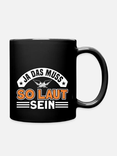 Feuerwerker Pyrotechniker Feuerwerk Geschenk - Tasse einfarbig - Schwarz
