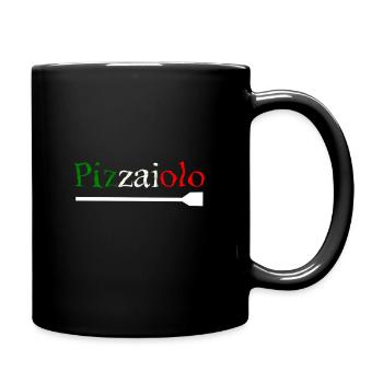 Pizzaiolo - Tasse einfarbig - Schwarz - Rechts