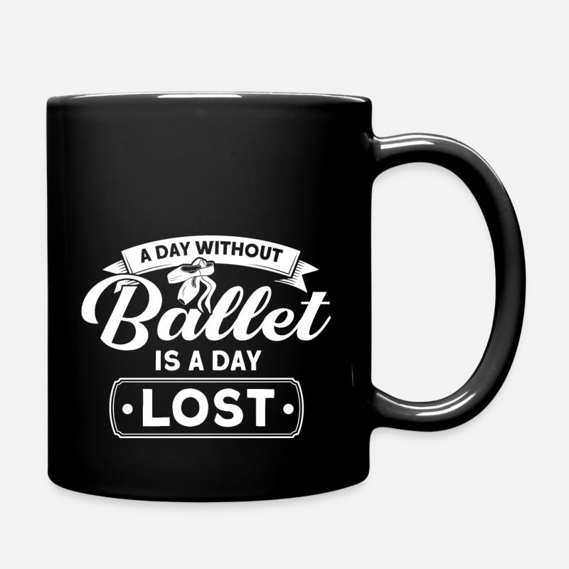 Ballerine Ballet Danse Ballet - Mug uni - noir