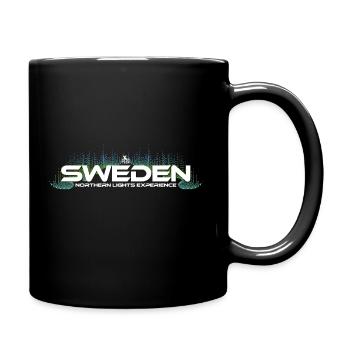 Sweden - Northern Lights Experience - Full Colour Mug - black - Right