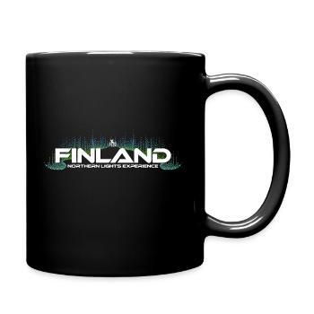 Finland - Northern Lights Experience - Full Colour Mug - black - Right