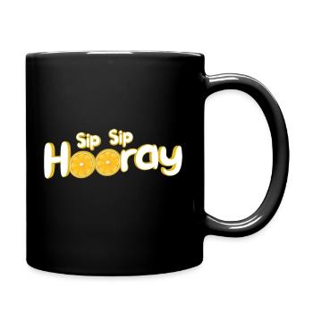 Bio Limonaden selber machen - Spruch Zitrusfrucht - Tasse einfarbig - Schwarz - Rechts
