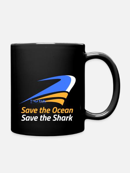 Marijn Surf Shark2 - Tasse einfarbig - Schwarz