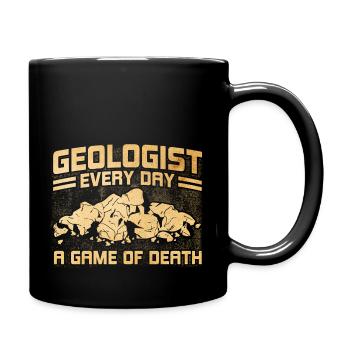 Géologue Un jeu de mort tous les jours - Mug uni - noir - Droite