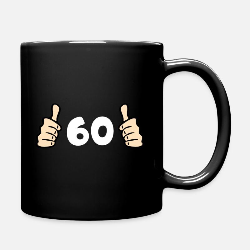 60 ans d’anniversaire - Mug uni - noir