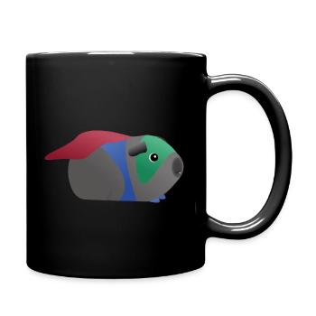 Superpig - Tasse einfarbig - Schwarz - Rechts