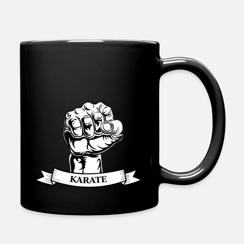 Karate - Full Colour Mug - black