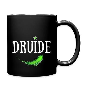 DRUIDE MAGIE VERTE - Mug uni - noir - Droite