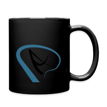 Dr.Abdul Design groß - Tasse einfarbig - Schwarz - Rechts