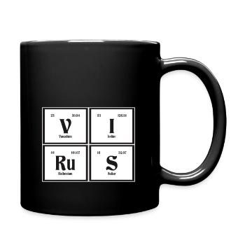 Virus - Tableau périodique des éléments - Mug uni - noir - Droite