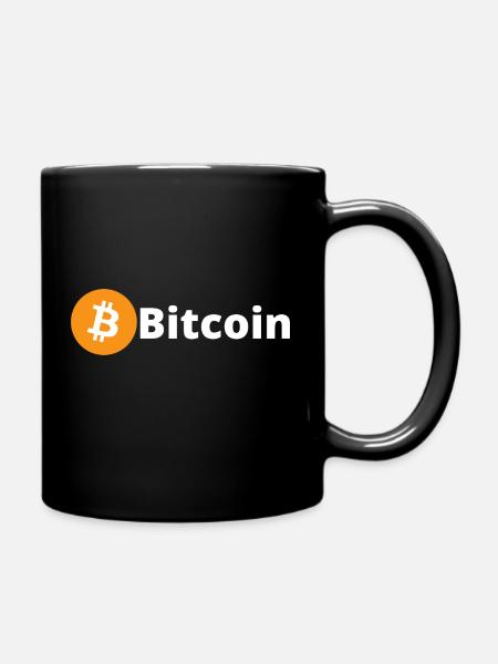Bitcoin (Bitcoin) - Tasse einfarbig - Schwarz