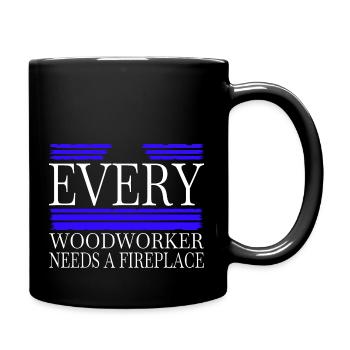 mason funshirt union carpenter funny - Full Colour Mug - black - Right