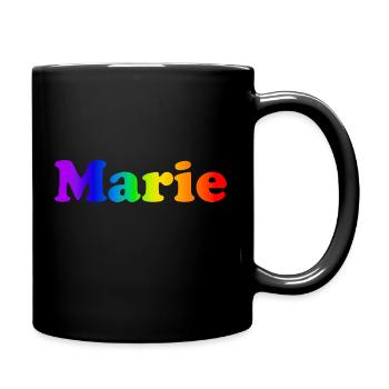 Marie - Tasse einfarbig - Schwarz - Rechts