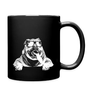American Bully Hundeliebe Sonnenbrille American Bu - Tasse einfarbig - Schwarz - Rechts